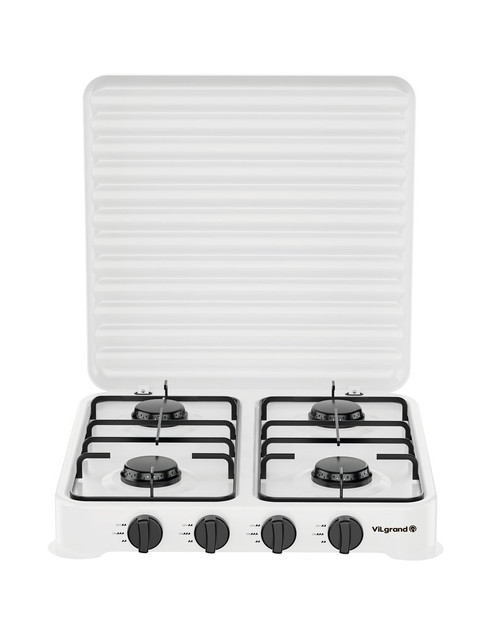 Плита настольная газовая VILgrand VGP-4042 WHITE 4 кВт белая Київ - зображення 1