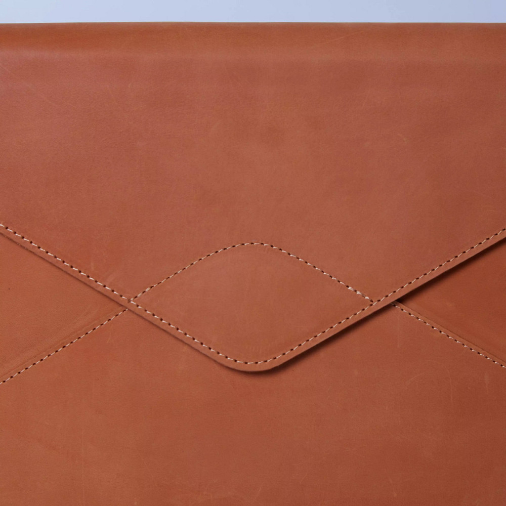 Чехол для ноутбука винтажный Incarne Message MacBook Pro 14" 2021-2025 message-cognac-vintage-pro-14 Київ - зображення 2