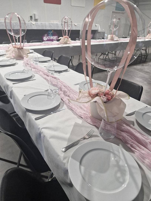 Раннер с салфетками 6шт Leeseph нежно-розовый Одесса - изображение 4