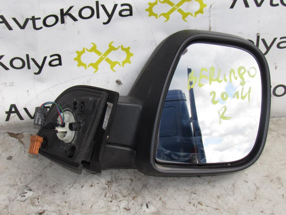 Зеркало правое электро Peugeot Partner 2008-2023 Ковель - зображення 7