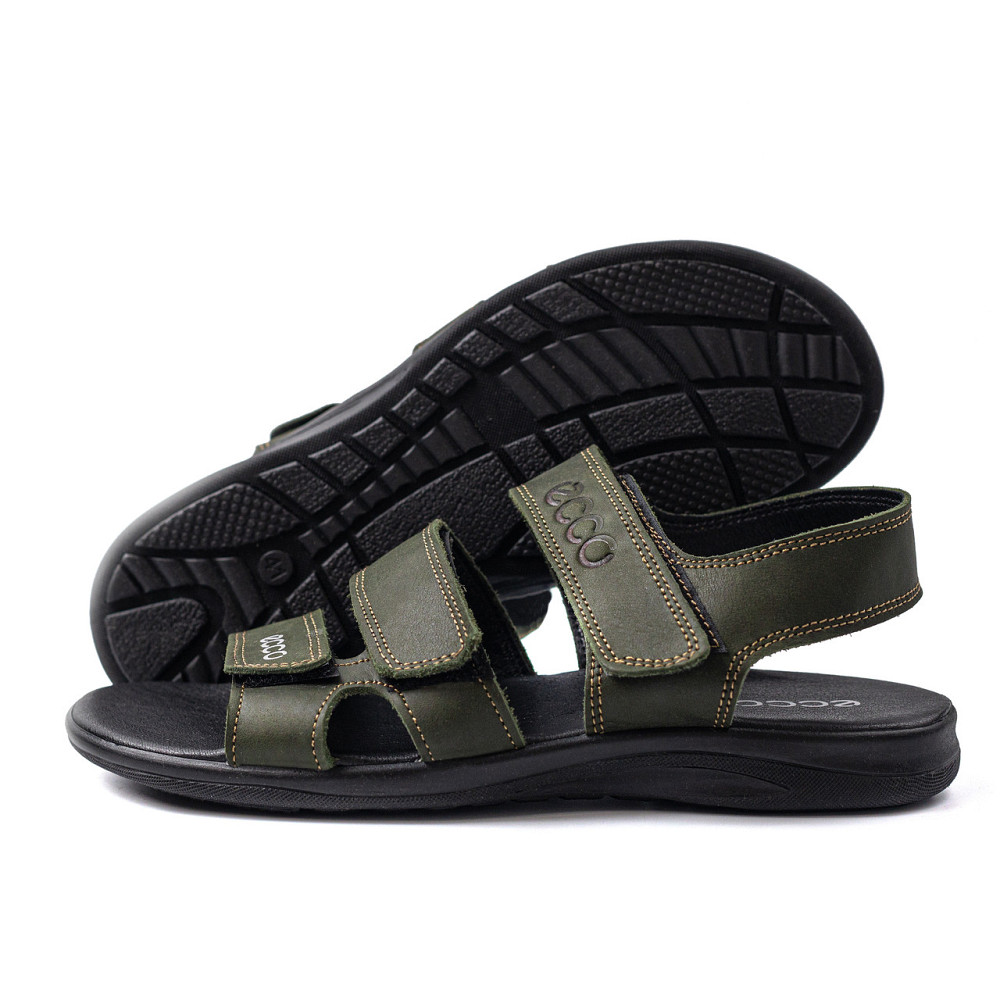 Мужские кожаные сандалии E-series Green Київ - зображення 11