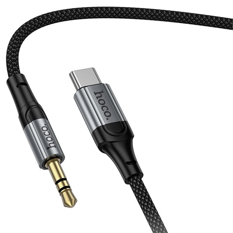 Аудио кабель Aux Hoco UPA33B Nuevo (Type-C to AUX 3.5mm) (1.5m) Херсон - изображение 4