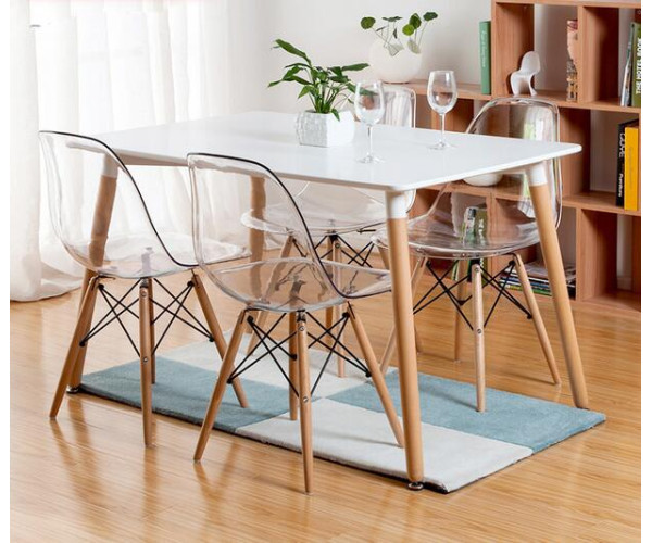 Стіл Нурі обідній дерев'яний 120х80 см Днепр - изображение 3