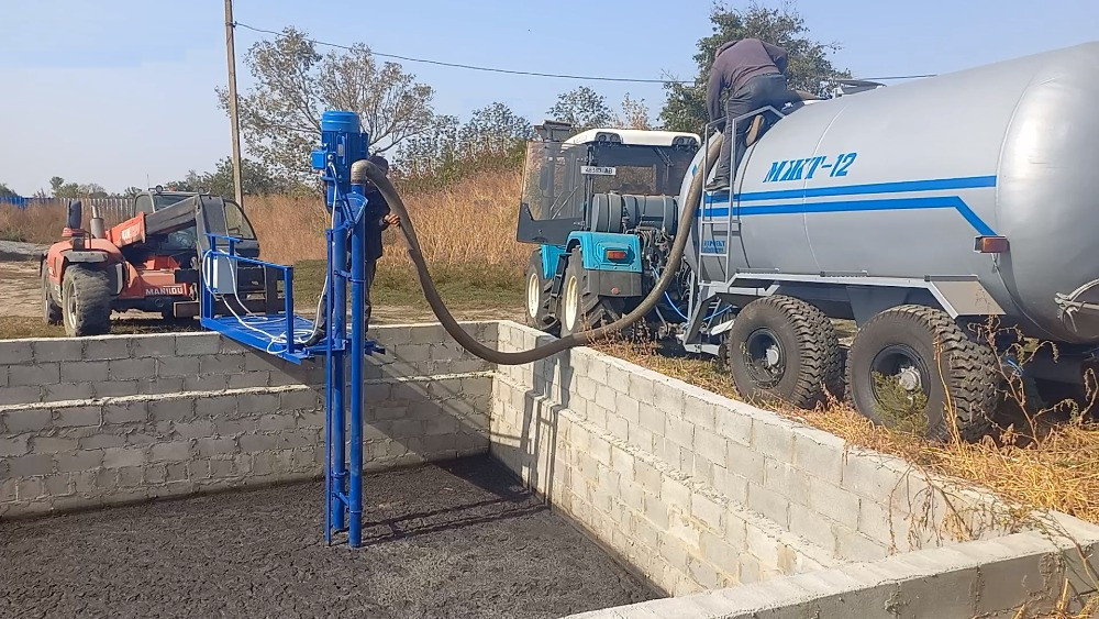 Насос септіка свинокомплекса НПФ 1/10 мішає + завантажує бочку Белая Церковь - изображение 4