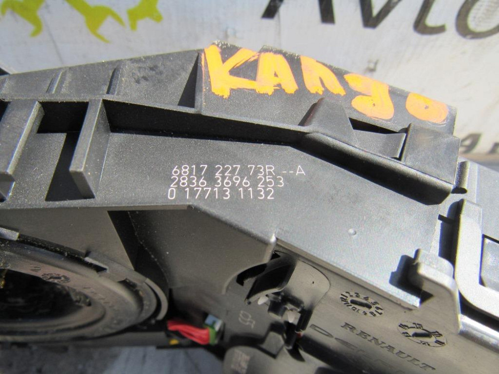 Подрулевой переключатель в сборе Renault Kangoo 2008-2016 (681722773R) Ковель - изображение 1