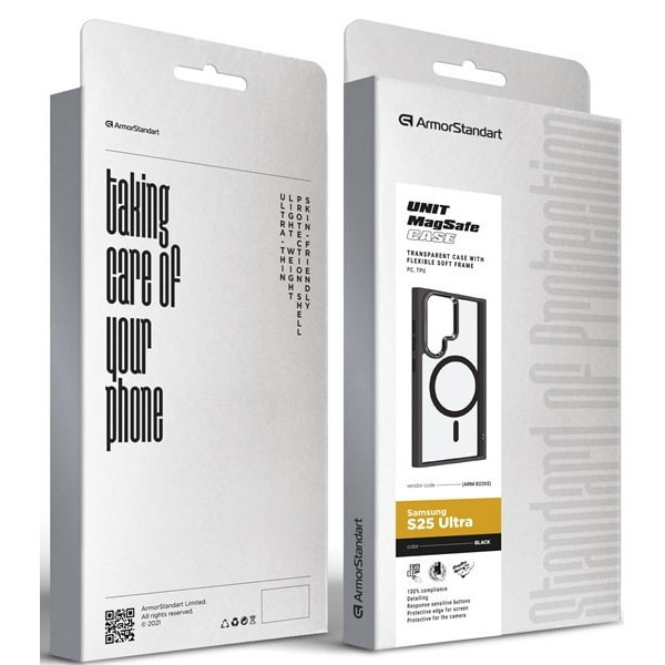 Чохол ArmorStandart Unit MagSafe для Samsung S25 Ultra Black (ARM82265) (Код товару:40572) Харків - зображення 2