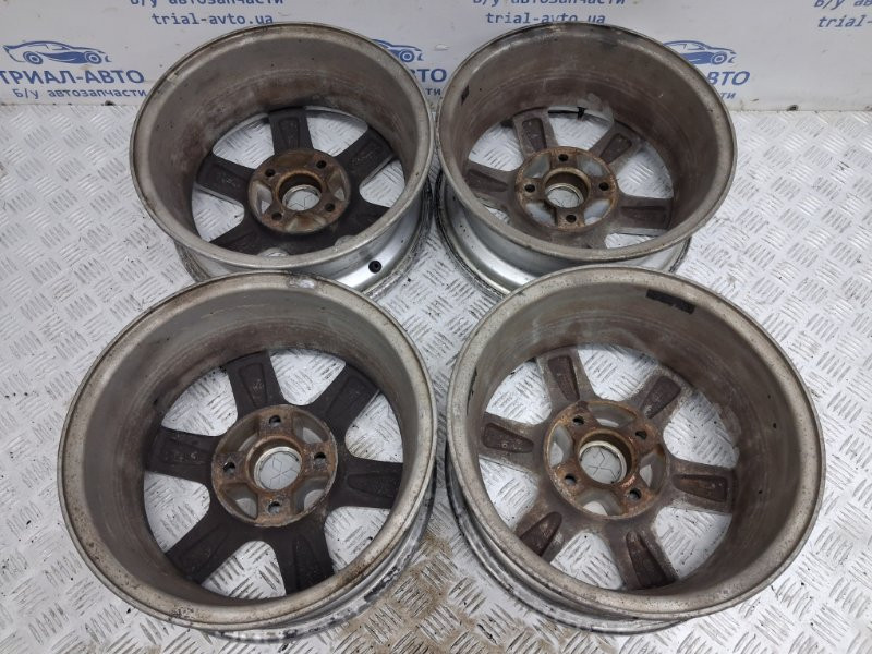 Диски титан комплект R15 Mitsubishi Lancer 9 1.6 БЕНЗИН 4G18 2003 (б/у) Киев - изображение 6
