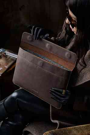 Чехол для ноутбука винтажный Incarne Klouz MacBook Pro 13" 2016-2025 klouz-brown-vintage-pro-13 кори Київ