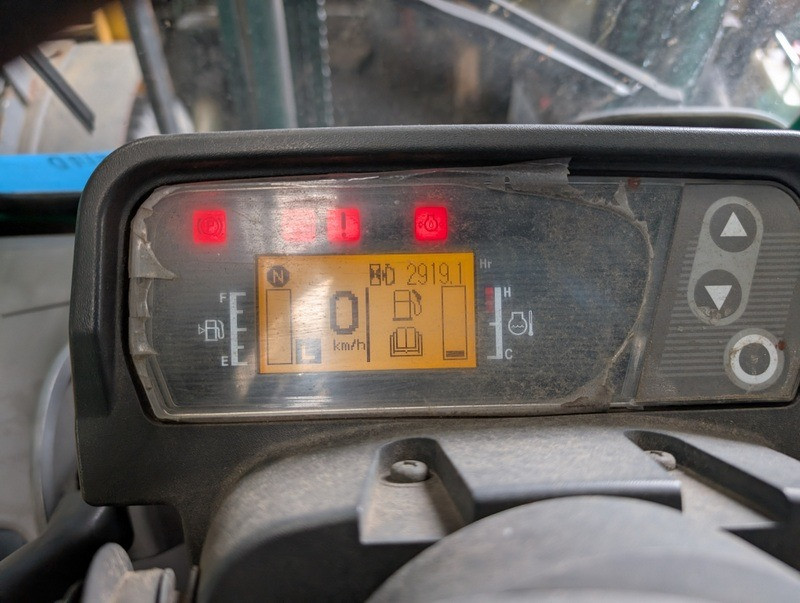 Бензиновий навантажувач Mitsubishi, напрацювання 2919 мотогодин. Модель: FGE20T Рівне - зображення 5