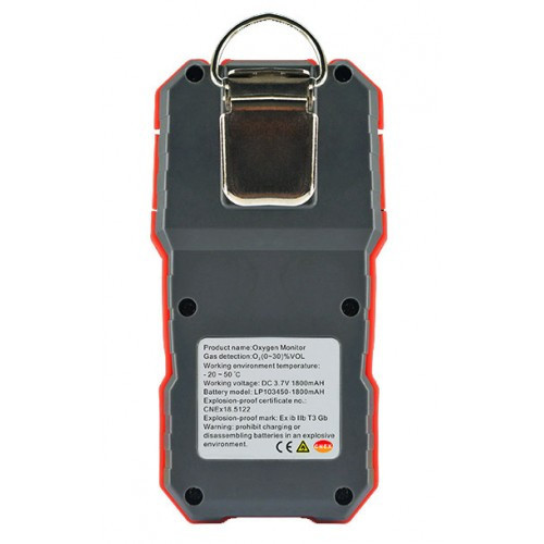 Газоанализатор кислорода O2 (0-30% VOL) WINTACT WT8800 Харків - зображення 6