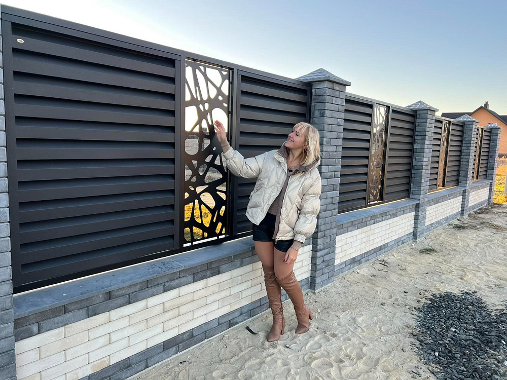 Металева огорожа - паркан від виробника Запорожье - изображение 1