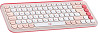 Клавиатура компьютерная безпроводная Logitech POP Icon Keys Rose L920-013073 розовая Київ