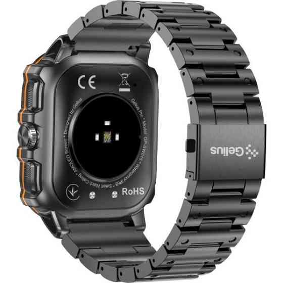 Смарт-годинник Gelius Tactical Heavy GP-SW016 Black Chrome Харків