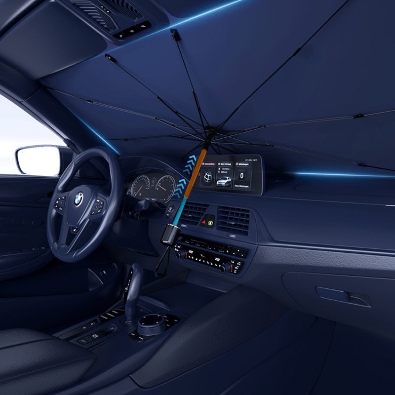 Солнцезащитный зонтик для автомобиля (1.40x0.80m) Херсон - зображення 2