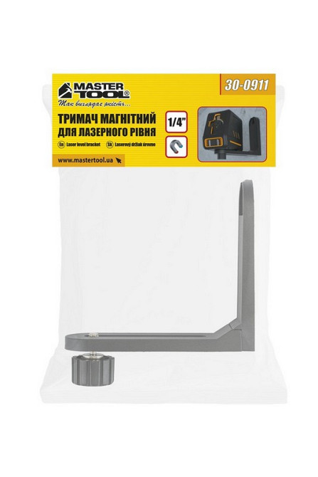 Держатель для лазерного уровня MASTERTOOL магнитный ABS ¼" 30-0911 Харьков - изображение 5
