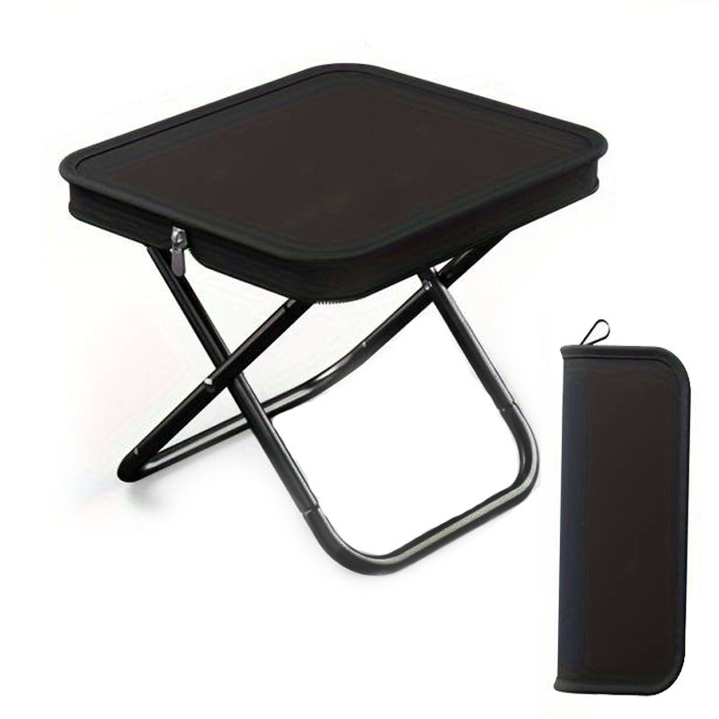 Складной ультралегкий стул Leeseph с чехлом черный Одесса - изображение 6