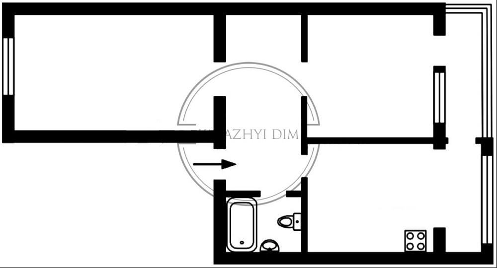 Продаж 3-х к.кв. ВІДМІННО ПІД ОФІС, м.Голосіївська. №21115135 Київ - зображення 1