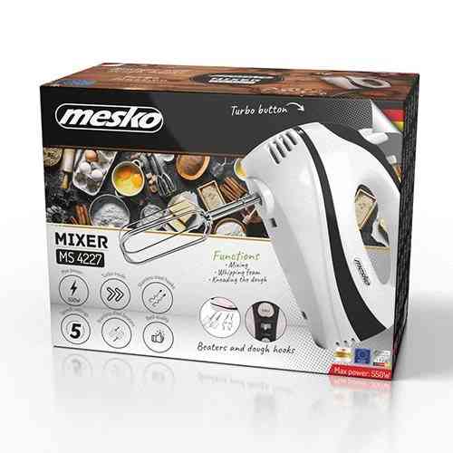 Миксер ручной Mesko MS 4227 black 550 Вт черный Киев