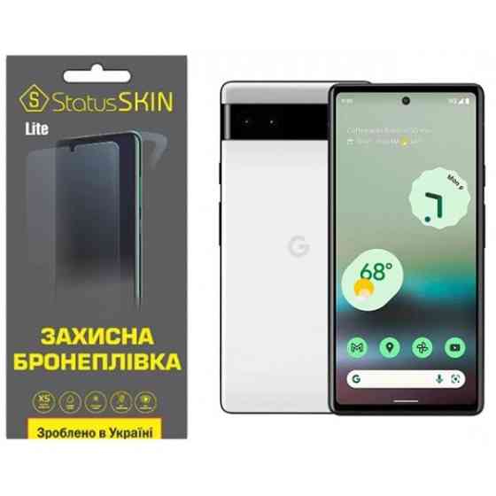 Поліуретанова плівка StatusSKIN Lite на екран Google Pixel 6a Глянцева Харьков