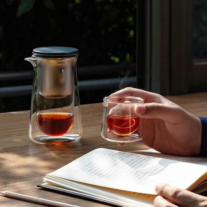 Уценка Чайник для заваривания TeaPot D-50 Press type 600ml Херсон - зображення 6