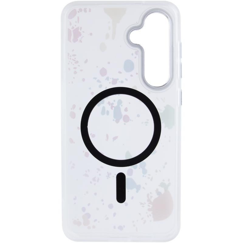 Чехол TPU+PC Flush with MagSafe для Samsung Galaxy S24 FE Херсон - зображення 3