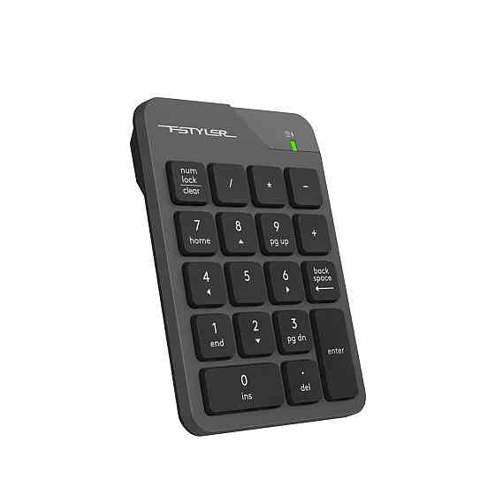 Клавиатура компьютерная безпроводная цифровой блок A4Tech Fstyler Numpad FGK21C(Grey) серая Киев
