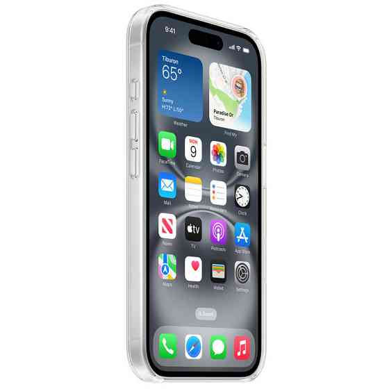 Чехол Clear Case (AAA) with MagSafe and Animation для Apple iPhone 16 (6.1") Херсон