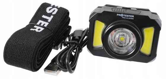 Фонарик налобный светодиодный (LED) с зумом PROTESTER PRO-HL0550S Харків
