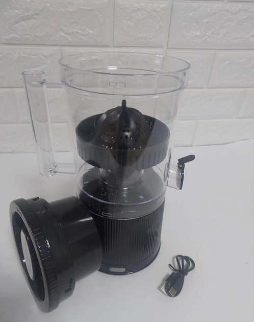 Соковыжималка для цитрусовых Kamille KM-6735 85 Вт черная Київ - зображення 3