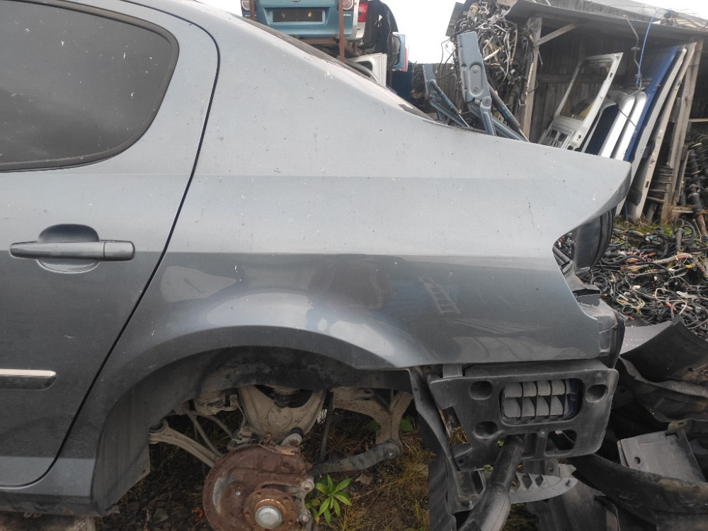 Крыло заднее левое Peugeot 407 2004-2011 Ковель - изображение 1