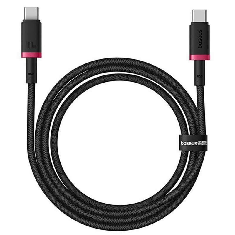 Дата кабель Baseus Dura Series Fast Charging Type-C to Type-C 100W (1m) (P10377803U01) Херсон - зображення 2