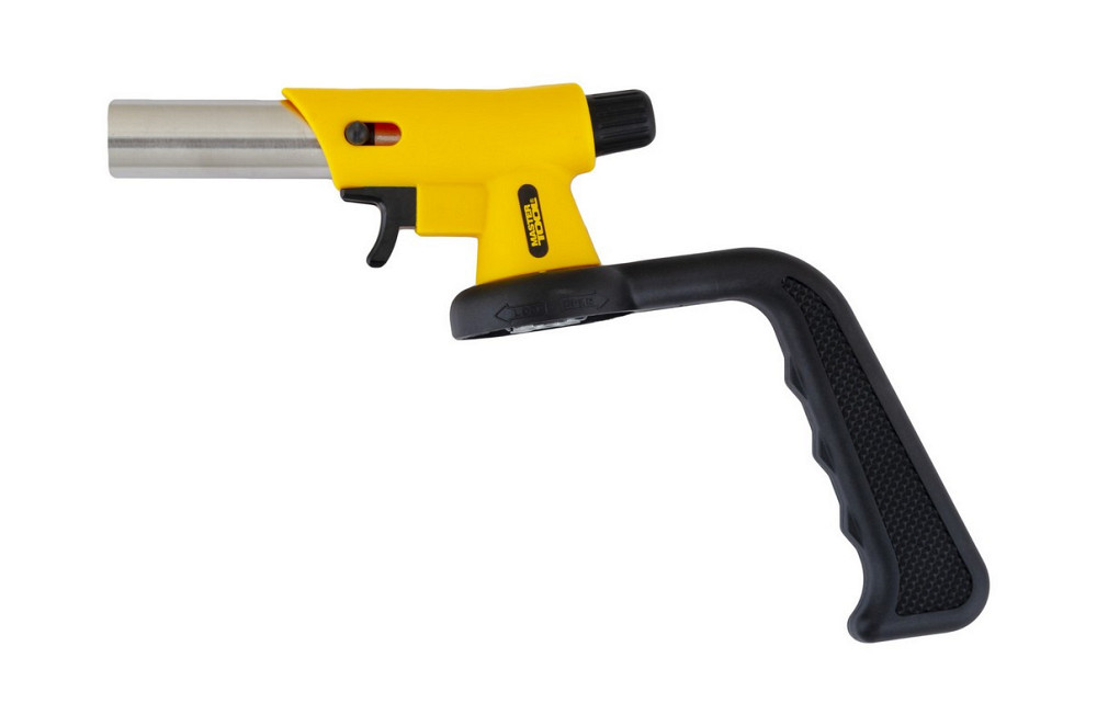 Горелка для газового баллона MASTERTOOL "Вихрь SAFE" пьезоподжиг Ø22 мм/1300°С с ручкой 44-5045 Харків - зображення 1