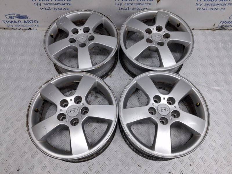 Диски титан комплект R16 Hyundai Tucson JM 2.0 DIESEL D4EA 2004 (б/у) Киев - изображение 1