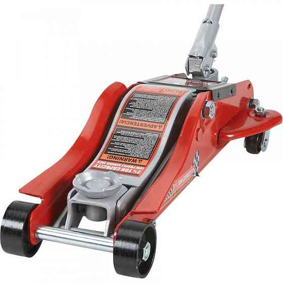 Низкопрофильный гидравлический домкрат 2.5т с поворотной ручкой 89-359 мм TORIN T825010R Харків