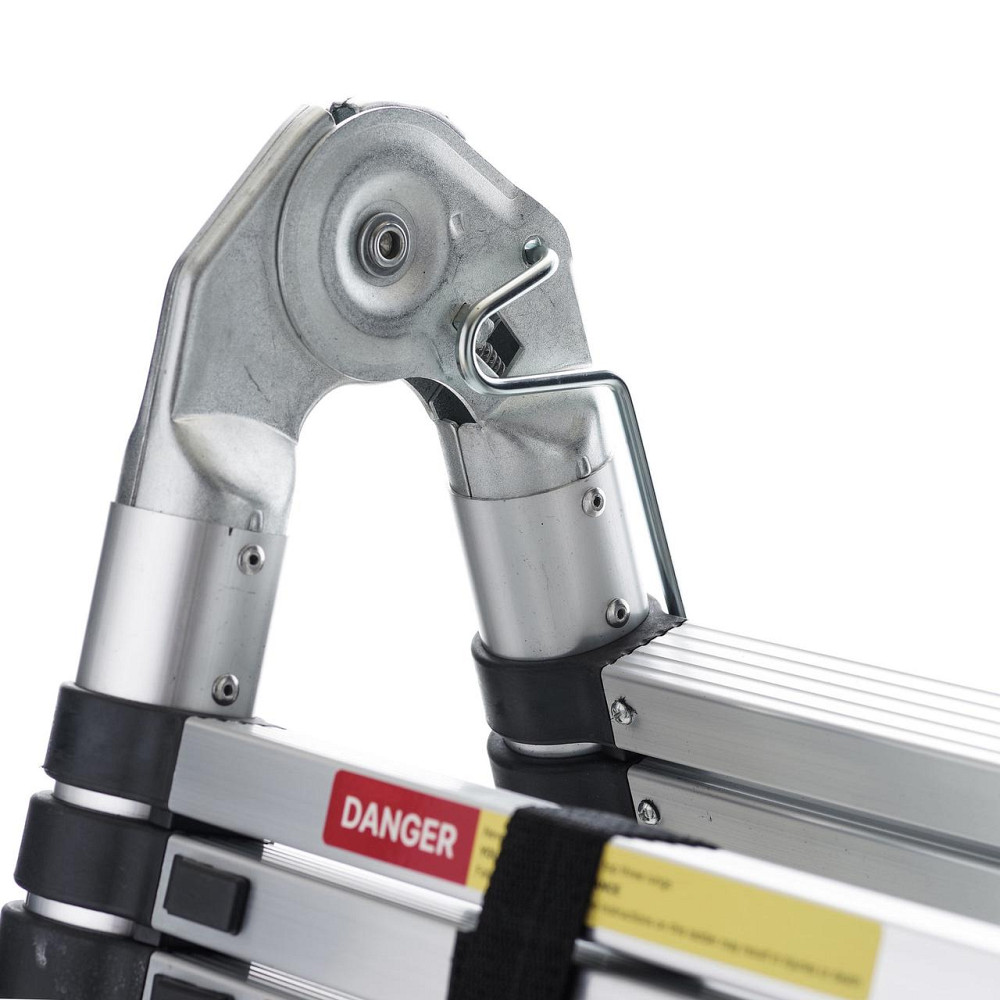 Стремянка телескопическая алюминиевая с шарниром Avior DA7A14. 2×7 ступенек Артикул: DA7A14 Київ - зображення 4