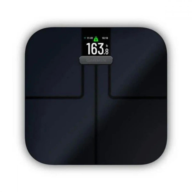 Весы напольные Garmin Index S2 Smart Scale Black 010-02294-12 180 кг черные Киев - изображение 1