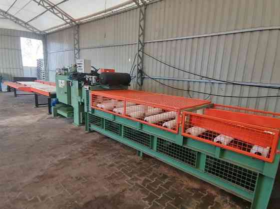 Багатопильна лінія для розкрою з центрувальним столом і вивантаженням дощок Киев