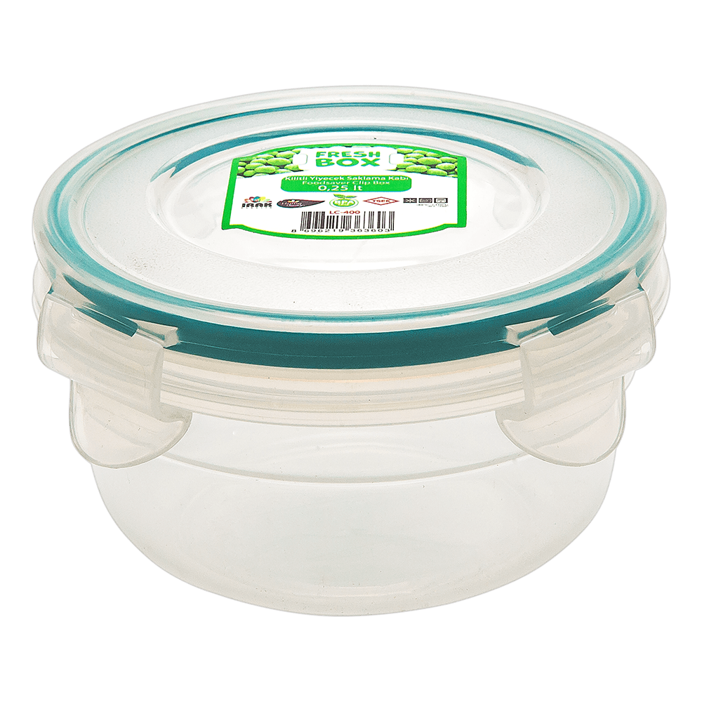 Контейнер Fresh Box круглый 0,25 л прозрачный Киев - изображение 2
