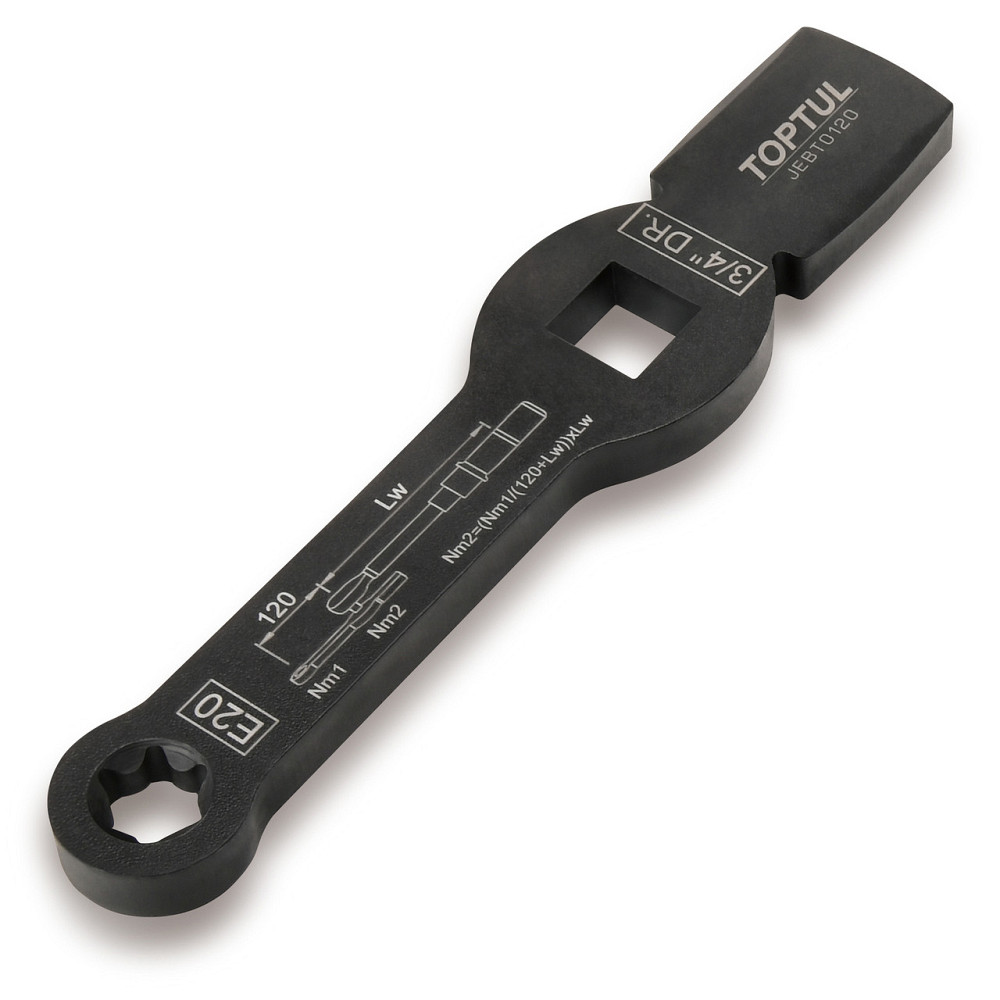 Ключ ударный 3/4" E20 для тормозного суппорта MAN TGL, TGM  TOPTUL JEBT0120 Харків - зображення 1