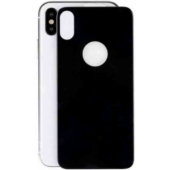 Apple Захисне скло iPhone X Back Black (Код товару:11796) Харків