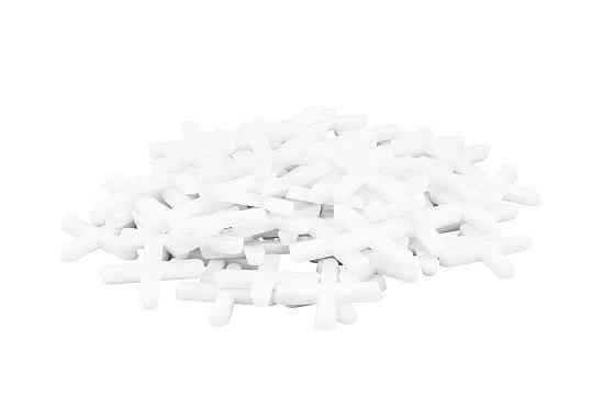 Крестики дистанционные для укладки керамической плитки MASTERTOOL 4.0 мм 70 шт 81-0540 Харків