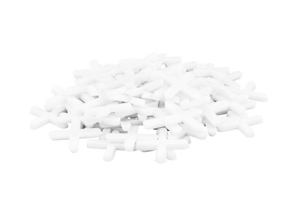 Крестики дистанционные для укладки керамической плитки MASTERTOOL 4.0 мм 70 шт 81-0540 Харків - зображення 2