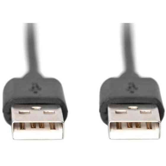 Кабель Digitus USB to USB (M/M) 3m Black (AK-300100-030-S) Харків