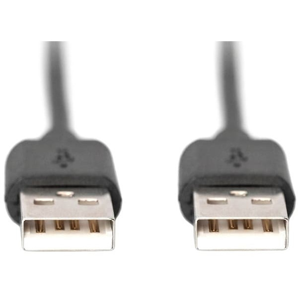 Кабель Digitus USB to USB (M/M) 3m Black (AK-300100-030-S) Харків - зображення 2