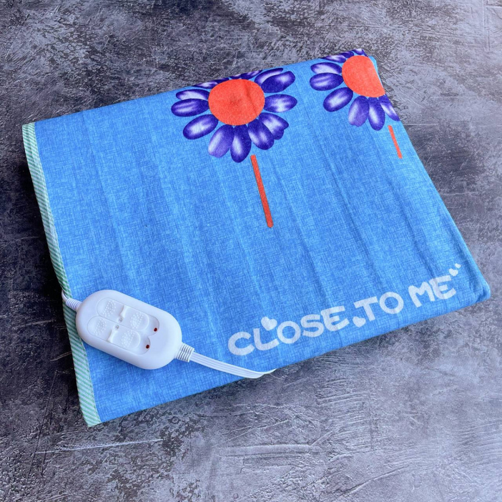 Електропростирадло двоспальне з двома зонами з кольоровим малюнком LUX Байка Туреччина 155x170 см 55 Київ - зображення 1