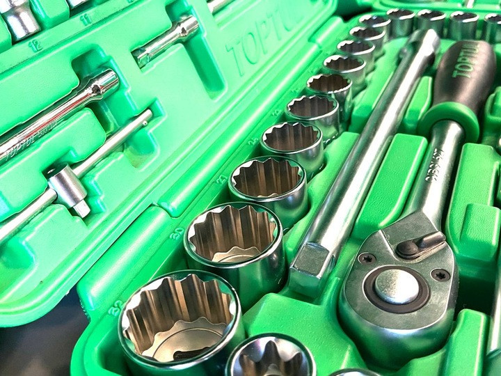 Профессиональный набор автоинструмента 1/4", 1/2" 108ед. (12-гр.) TOPTUL GCAI108R1 Харків - зображення 5