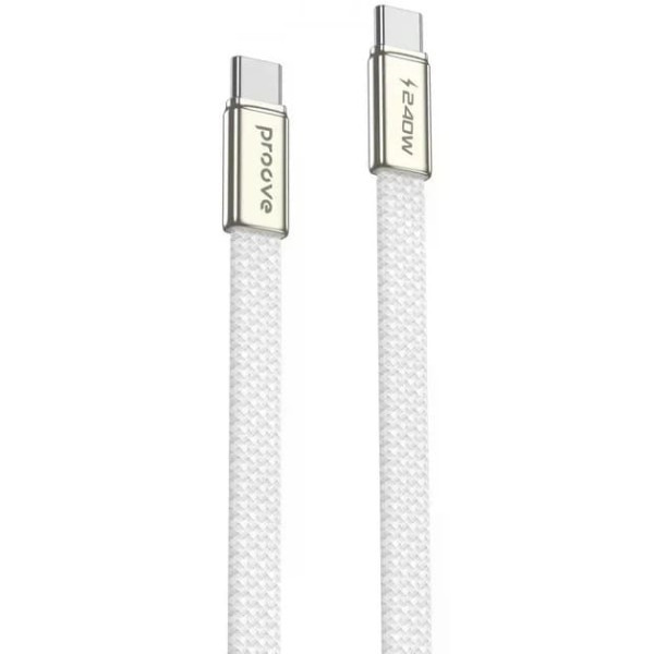 Кабель Proove AirLine Type-C to Type-C 240W 1.5m White (CCAI24002202) Харків - зображення 1