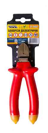 Бокорезы диэлектрические MASTERTOOL 160 мм CrV6150/HRC 50~55 27-1160 Харків