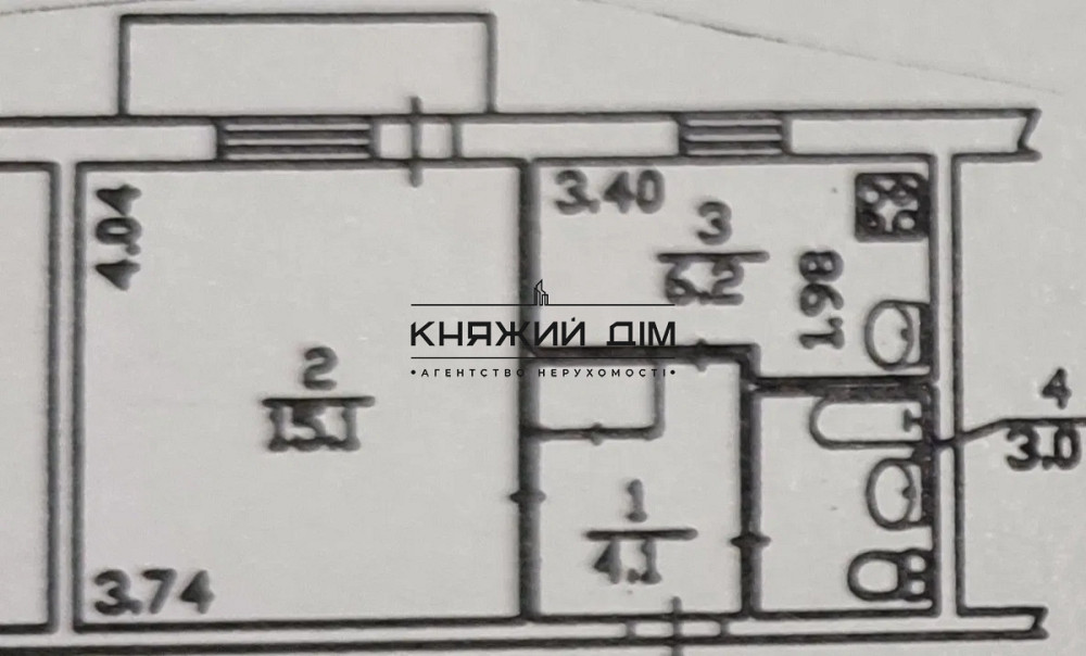 Продаж 1 кімнатної квартири м. Бориспільська Киев - изображение 2