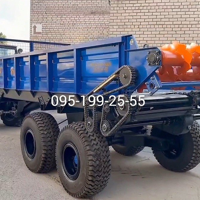 Розкидач органічних добрив ПРТ; гноєрозкидач ПРТ-10 Дніпро - зображення 1